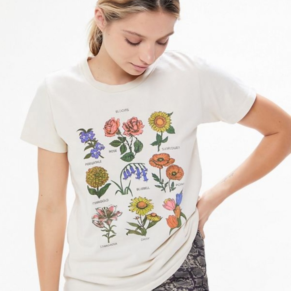 Urban Outfitters flower tee